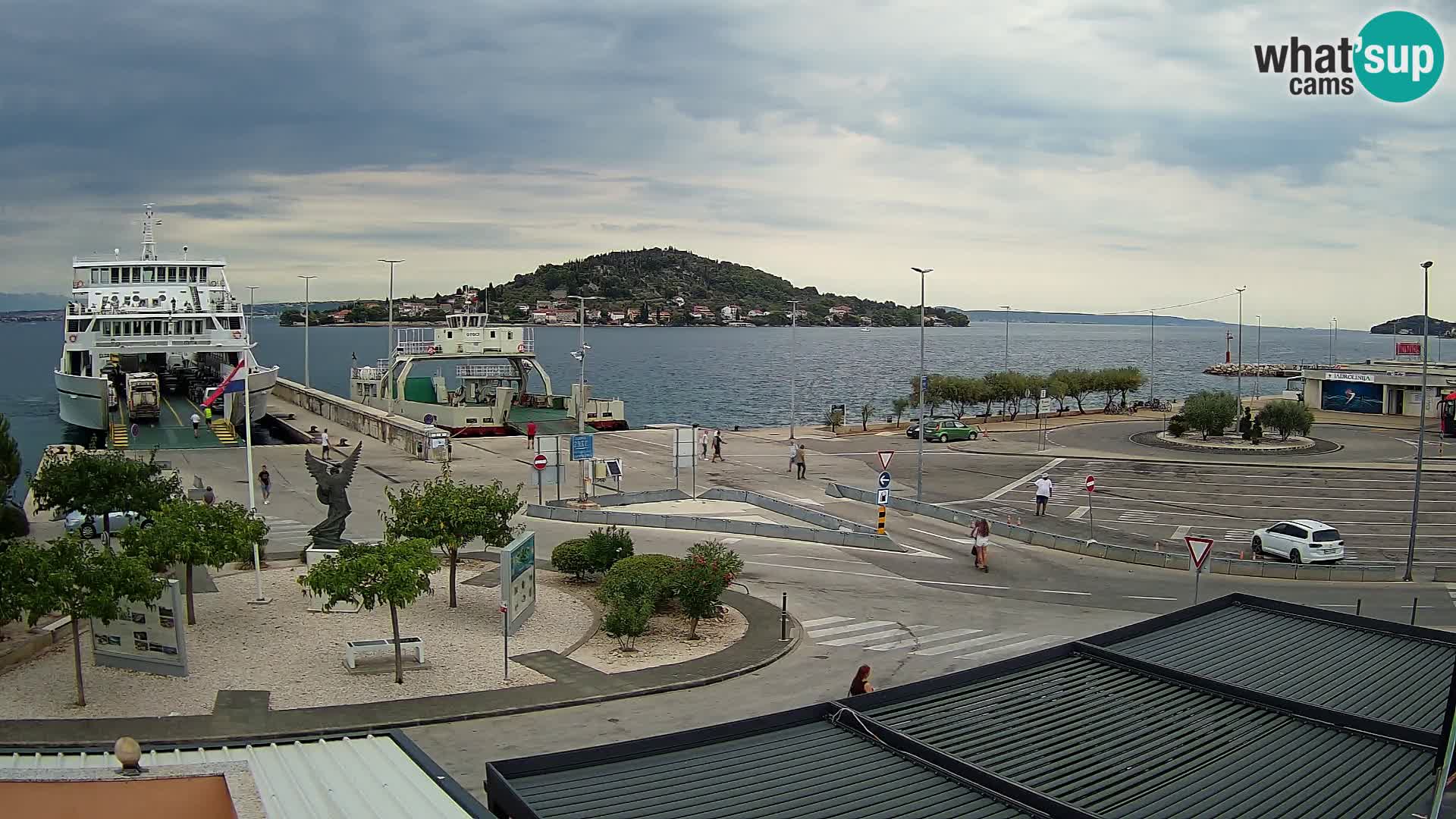 Web cam UGLJAN – Ferry de Preko à Zadar