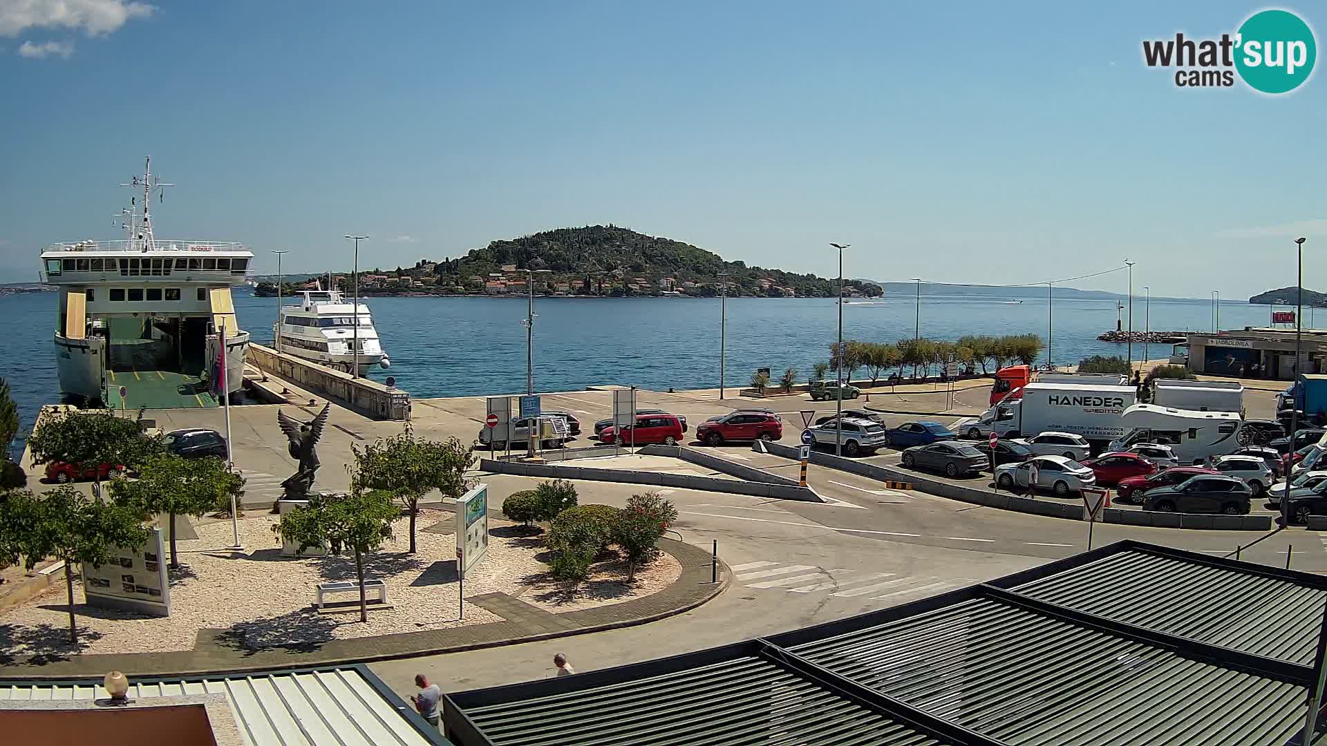 Web cam UGLJAN – Ferry de Preko à Zadar
