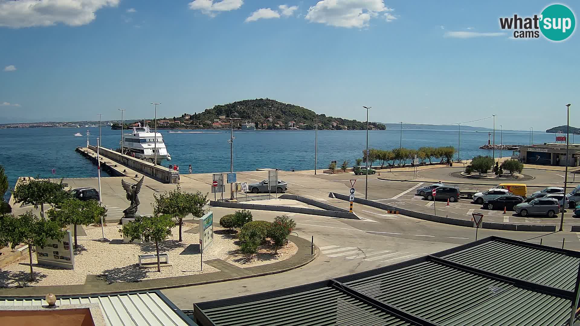 Webcam Ugljan – Preko Ferry to Zadar