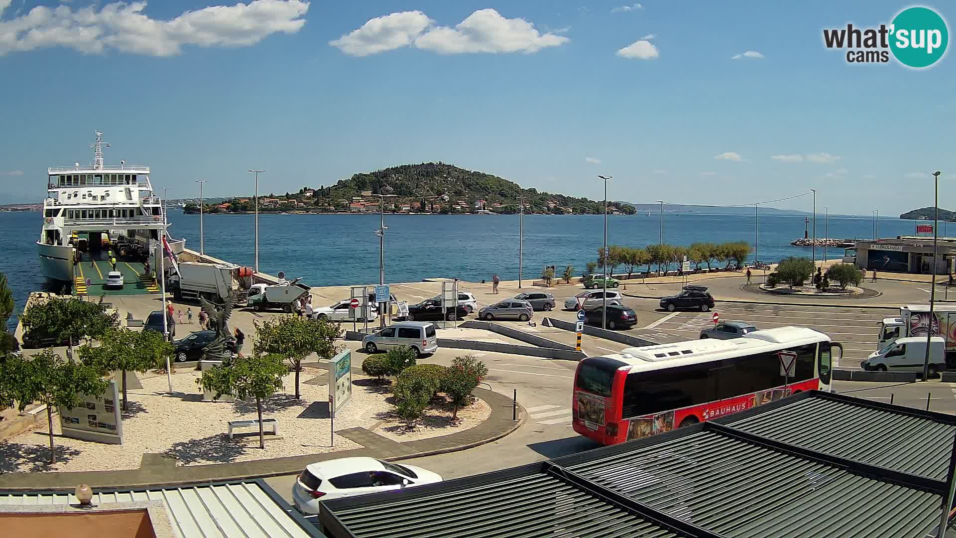 Cámara web UGLJAN – Transportar de Preko a Zadar