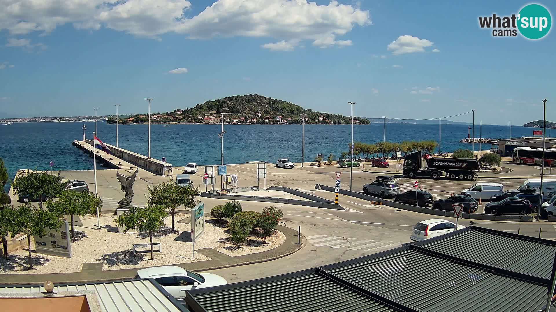 Web cam UGLJAN – Ferry de Preko à Zadar
