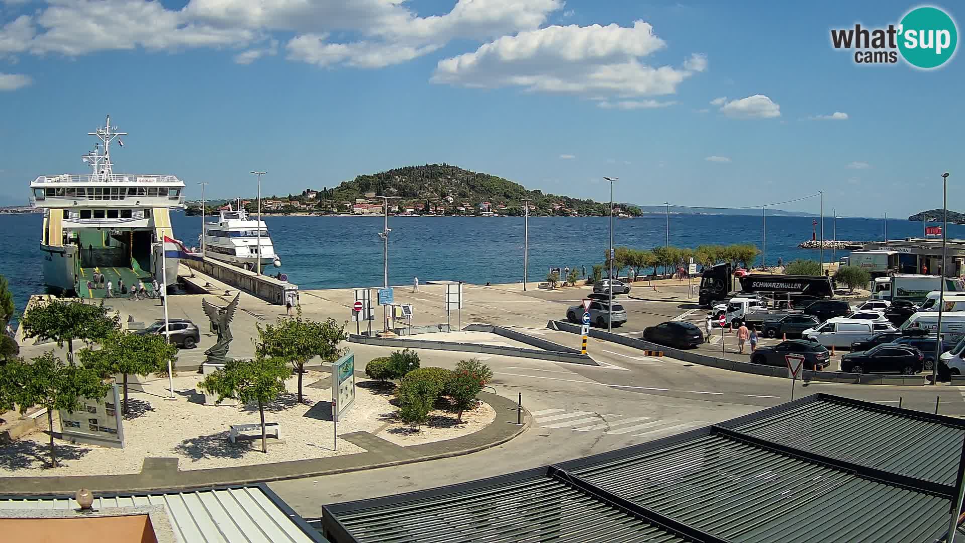 Cámara web UGLJAN – Transportar de Preko a Zadar