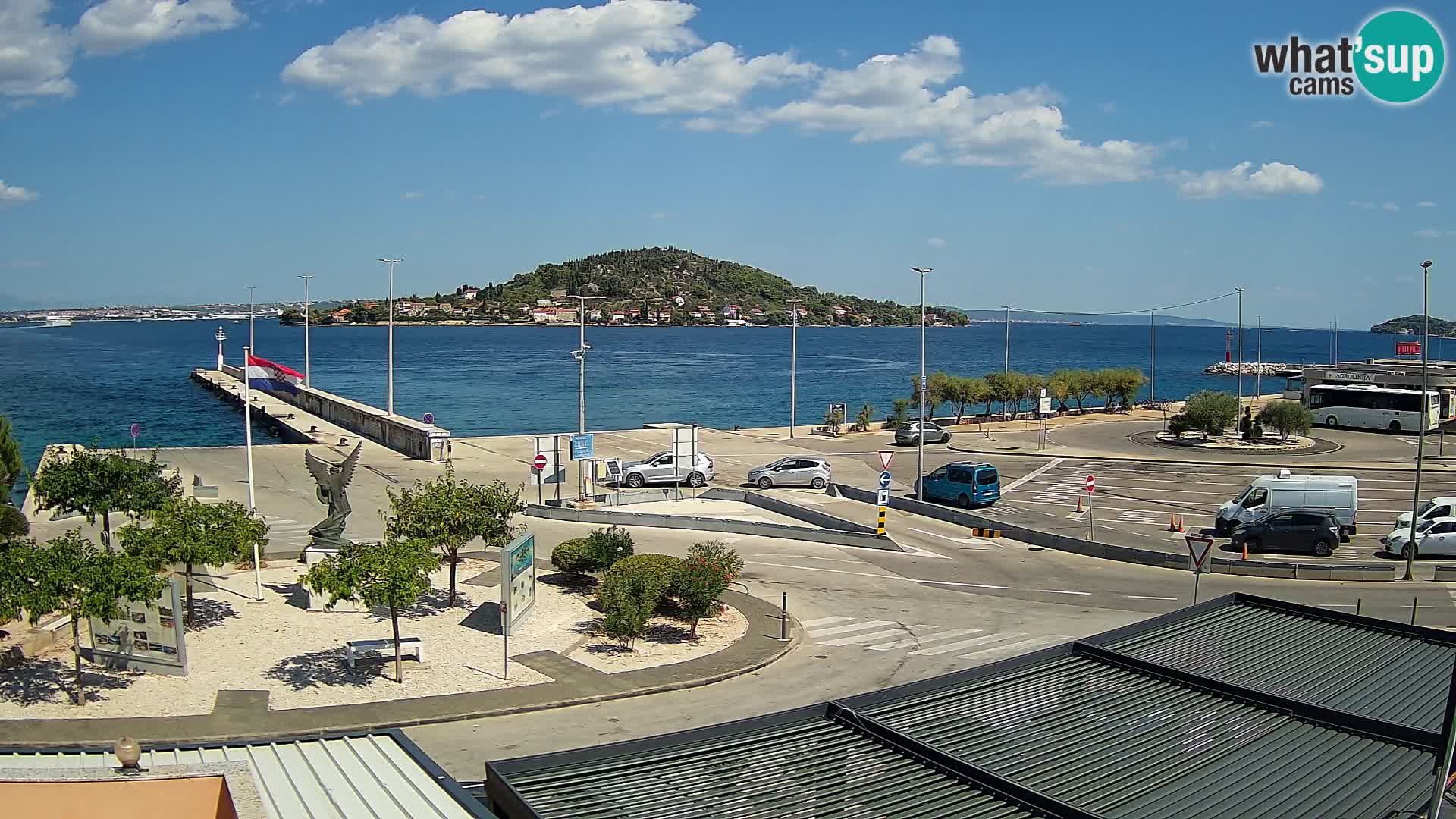 Cámara web UGLJAN – Transportar de Preko a Zadar