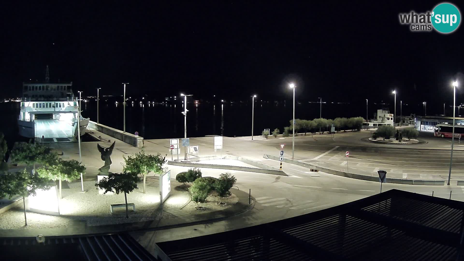 Webcam Ugljan – Preko Ferry to Zadar