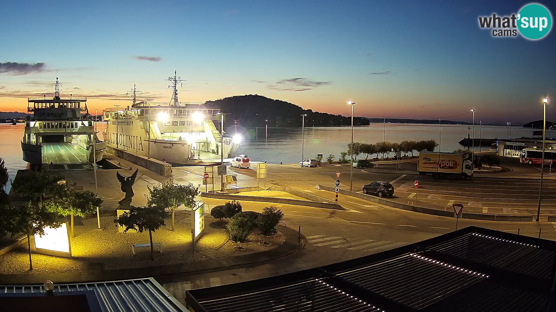 Cámara web UGLJAN – Transportar de Preko a Zadar