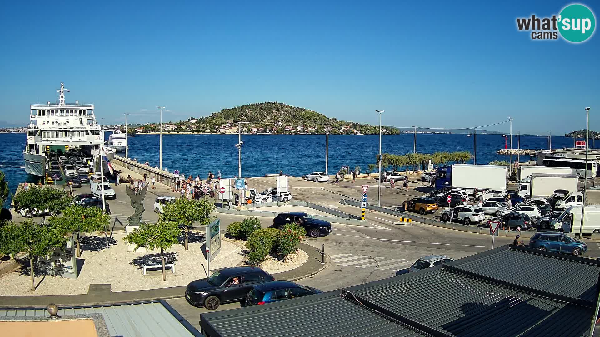 Cámara web UGLJAN – Transportar de Preko a Zadar