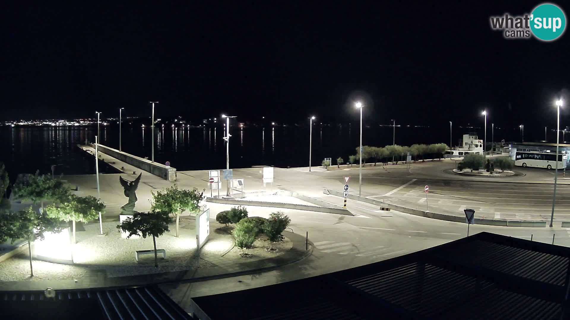 Web kamera Ugljan – Preko trajekt za Zadar