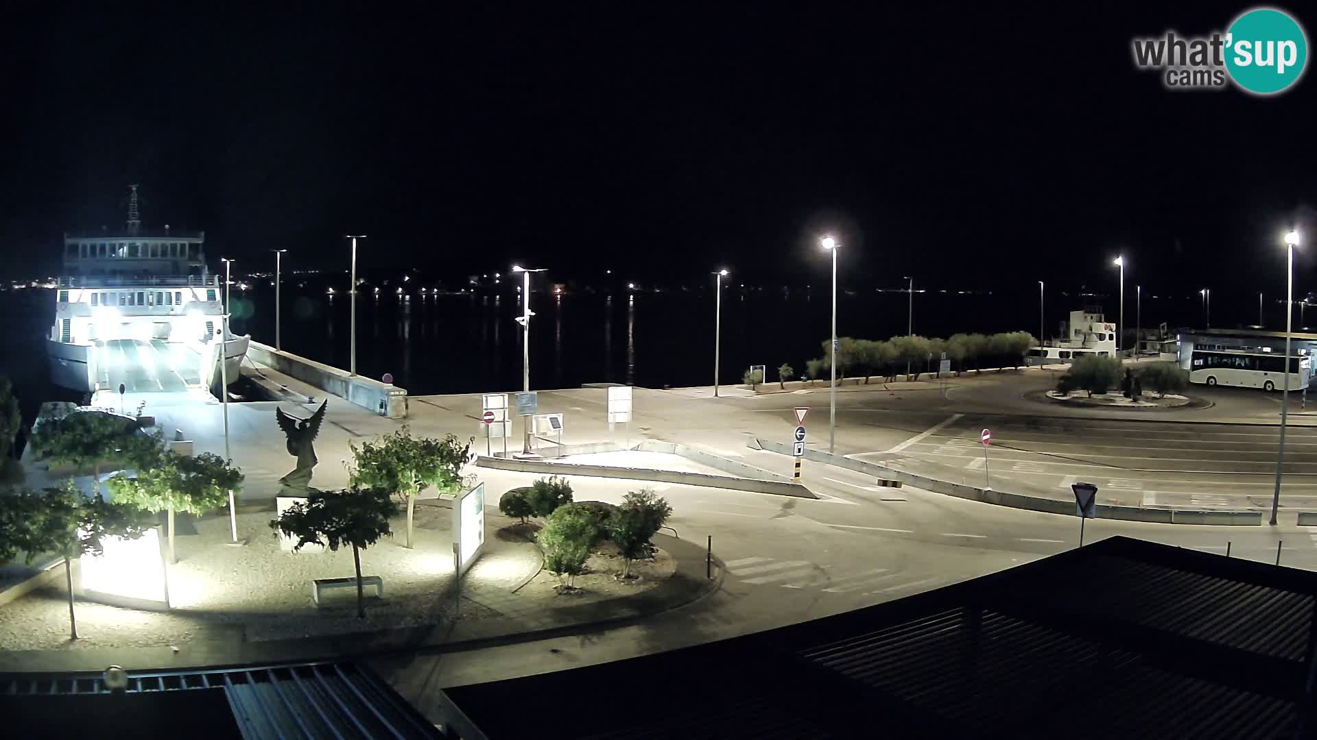 Webcam Ugljan – Preko Ferry to Zadar