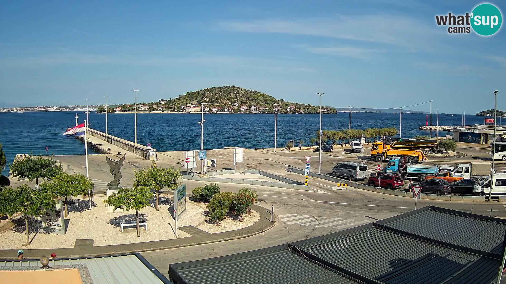 Web cam UGLJAN – Ferry de Preko à Zadar