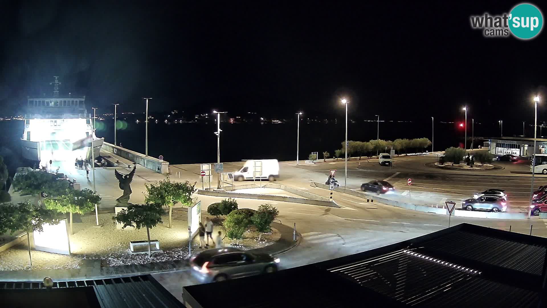 Spletna kamera Ugljan – trajekt Preko – Zadar