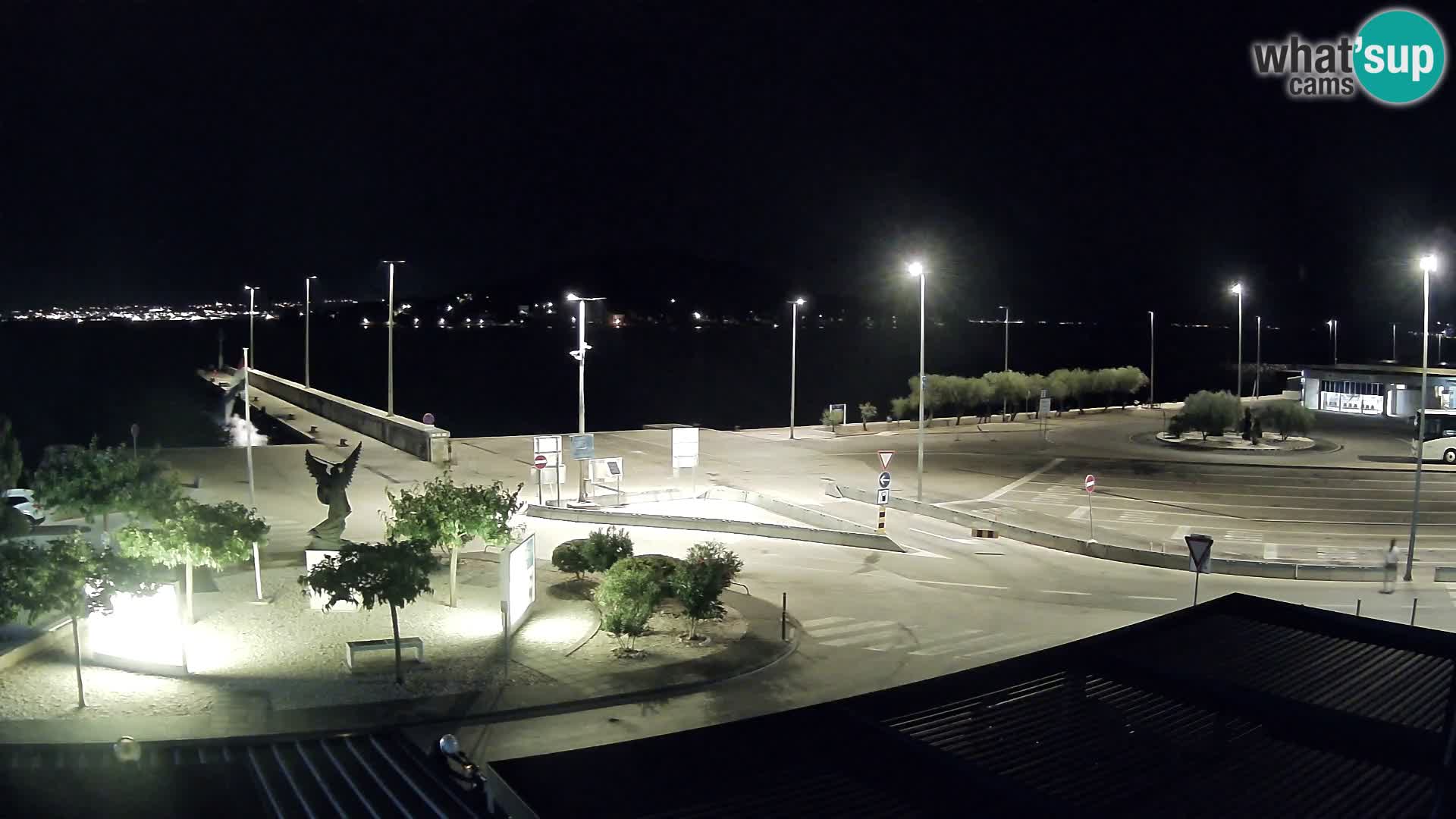 Webcam Ugliano – terminal traghetto da Preko a Zara