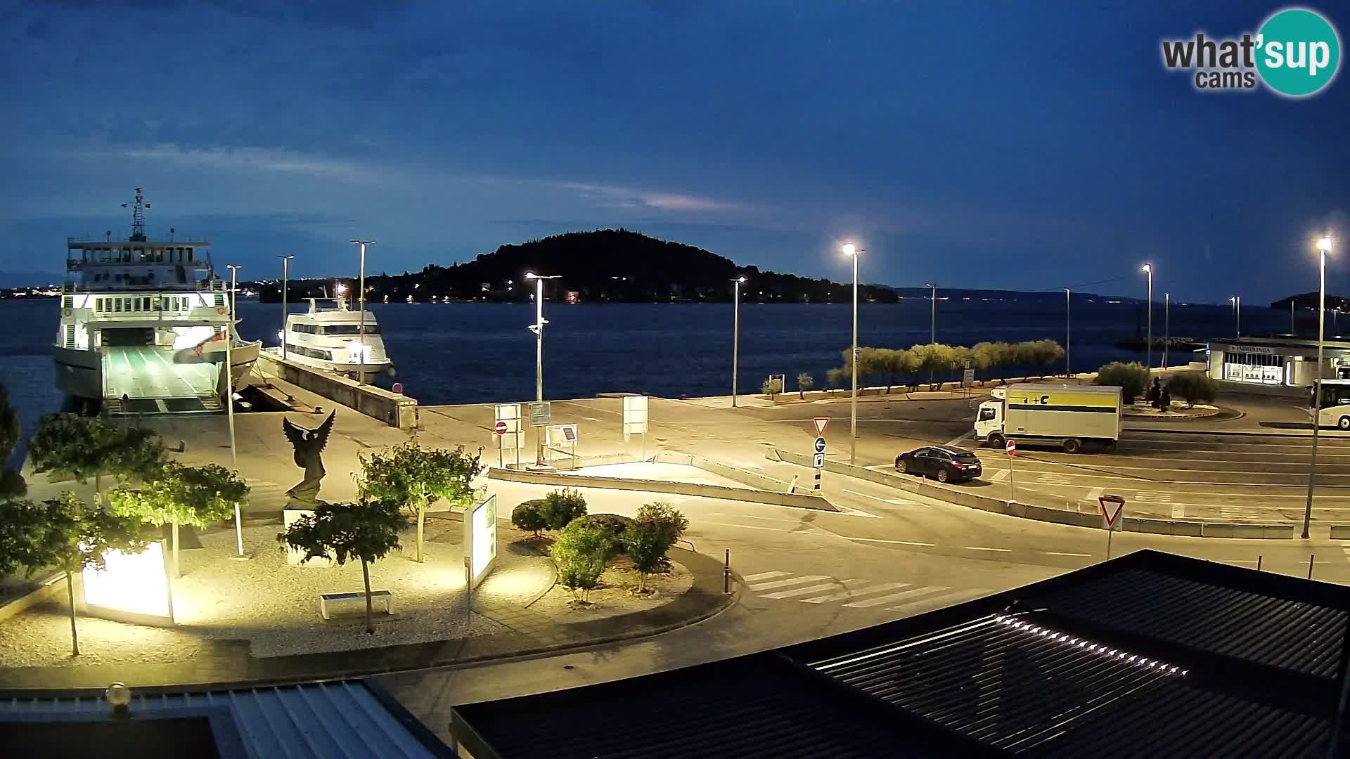 Webcam Ugljan – Preko Ferry to Zadar