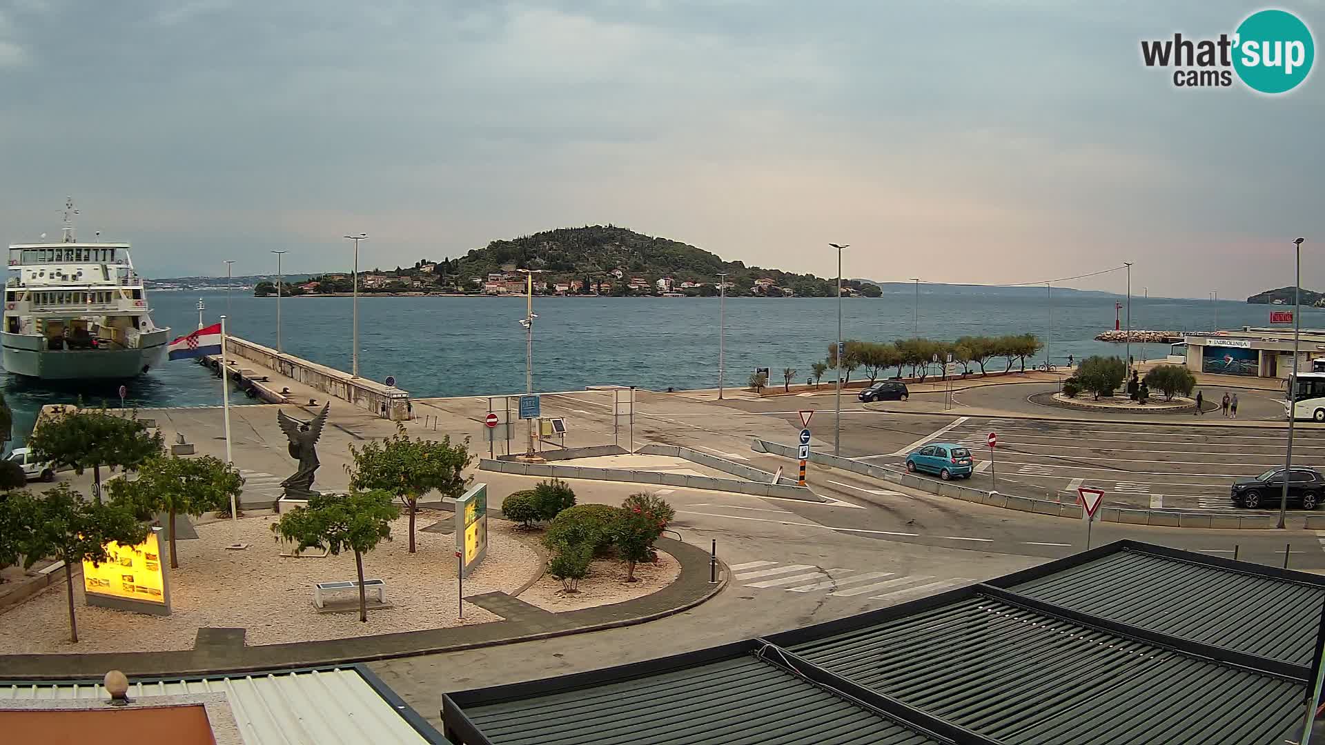 UGLJAN Webcam – Preko-Fähre nach Zadar