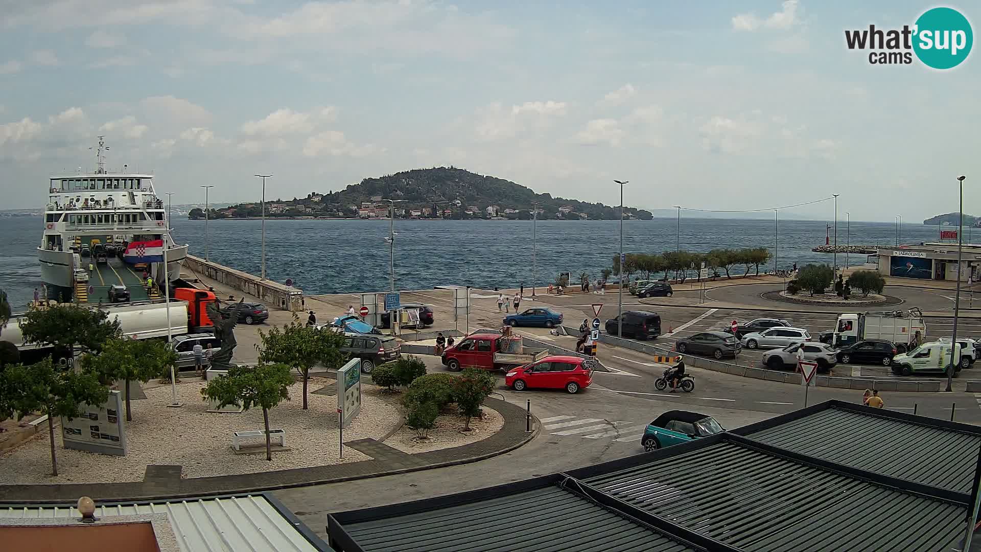 UGLJAN Webcam – Preko-Fähre nach Zadar