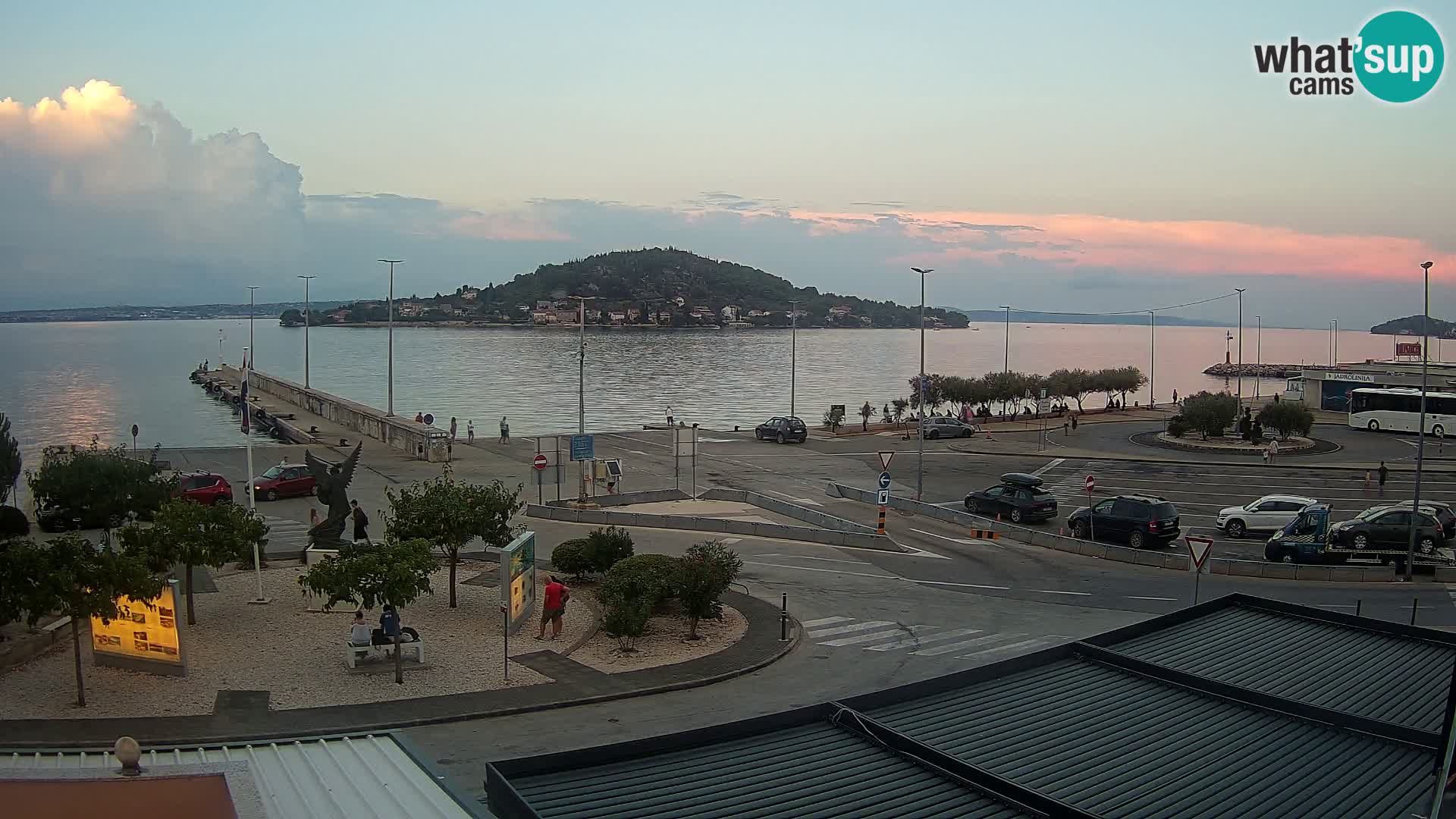 Webcam Ugljan – Preko Ferry to Zadar