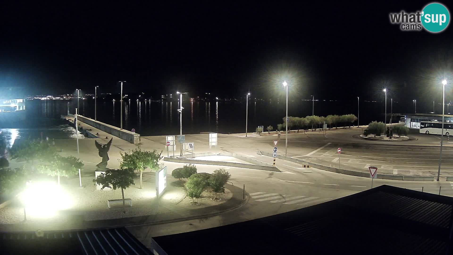 Webcam Ugliano – terminal traghetto da Preko a Zara
