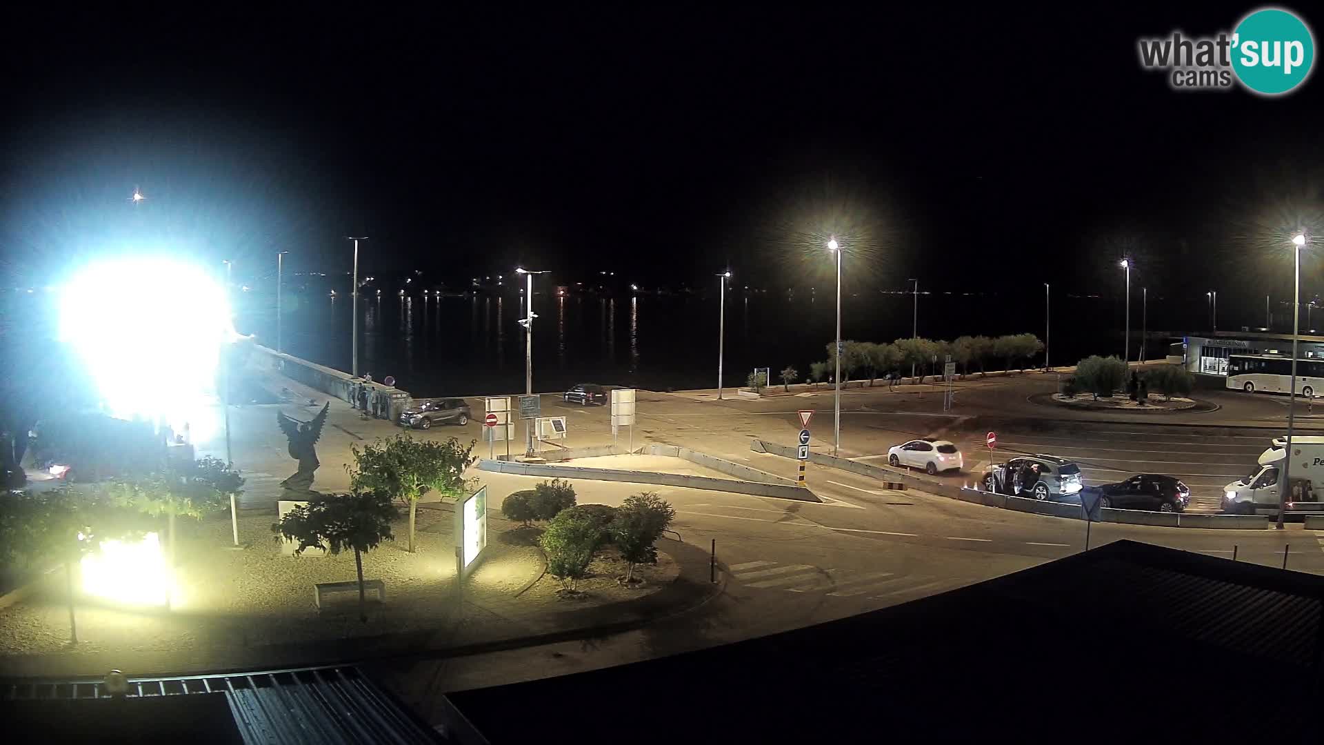 Webcam Ugliano – terminal traghetto da Preko a Zara
