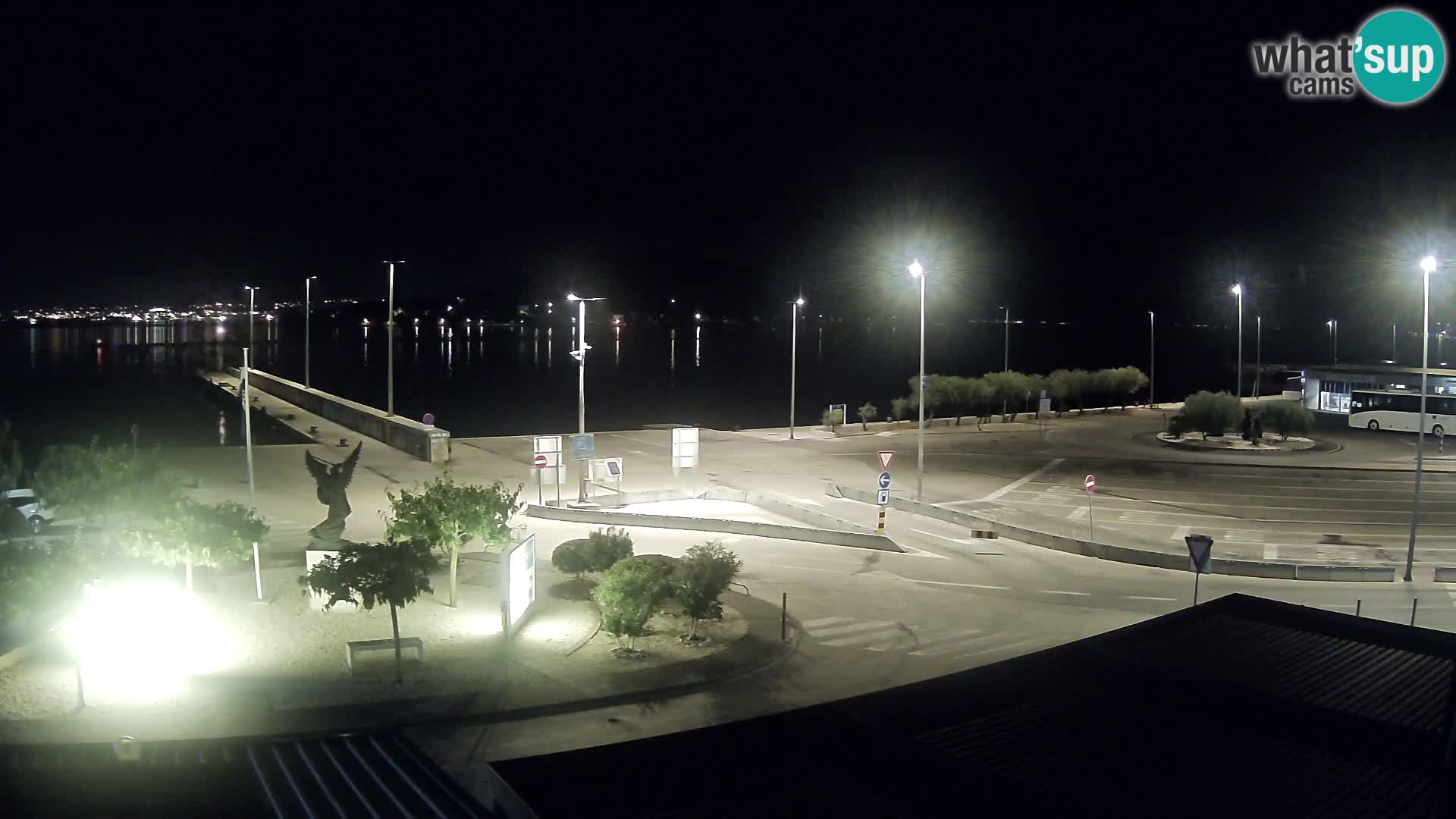 Webcam Ugliano – terminal traghetto da Preko a Zara
