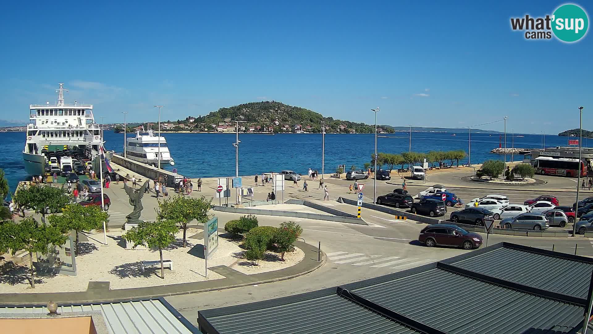Web cam UGLJAN – Ferry de Preko à Zadar