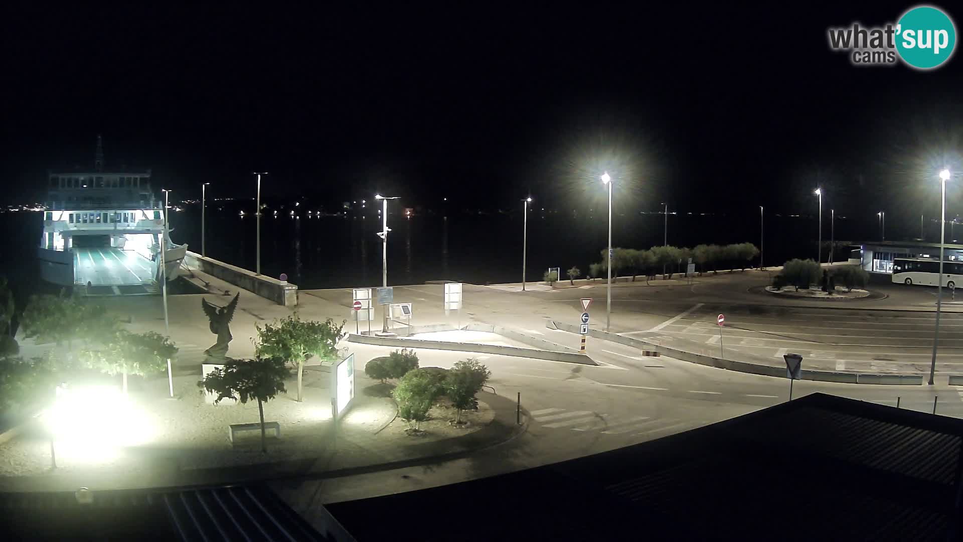 Spletna kamera Ugljan – trajekt Preko – Zadar