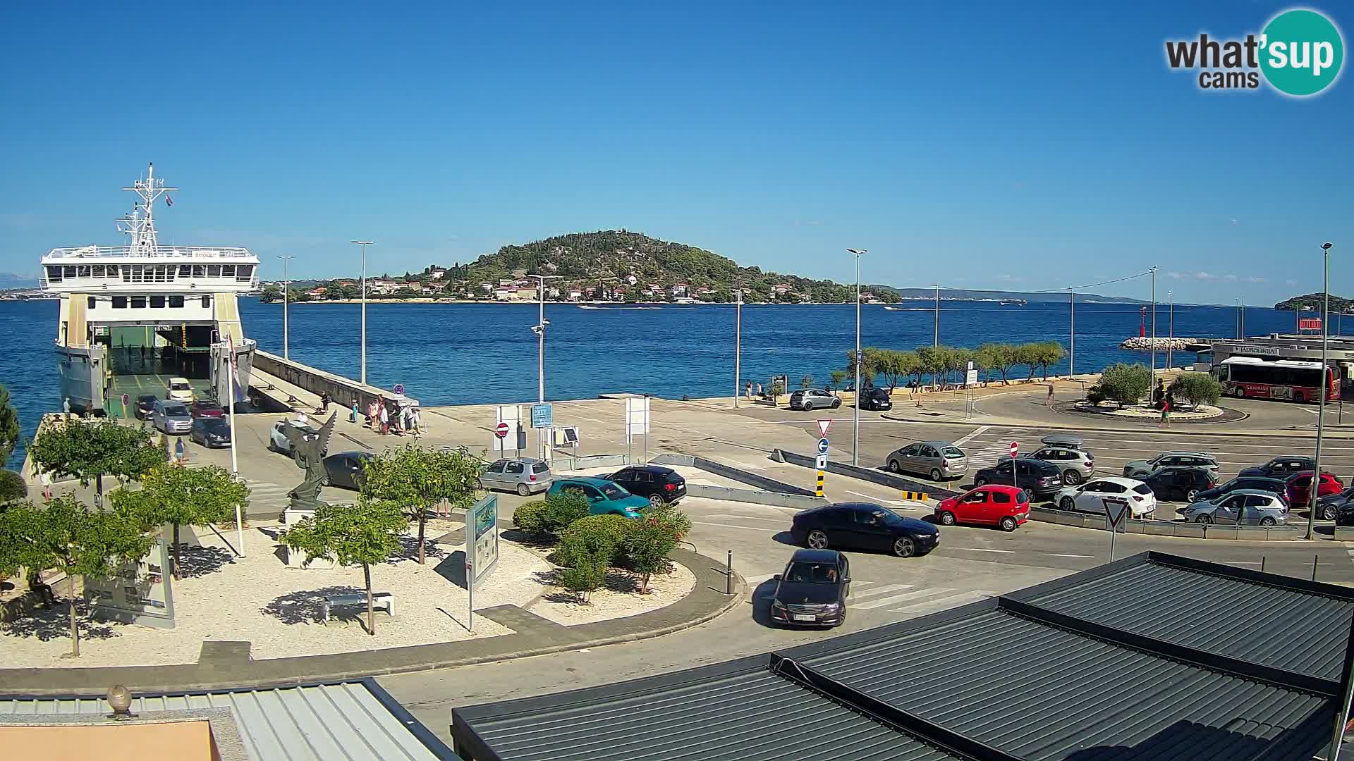 Cámara web UGLJAN – Transportar de Preko a Zadar
