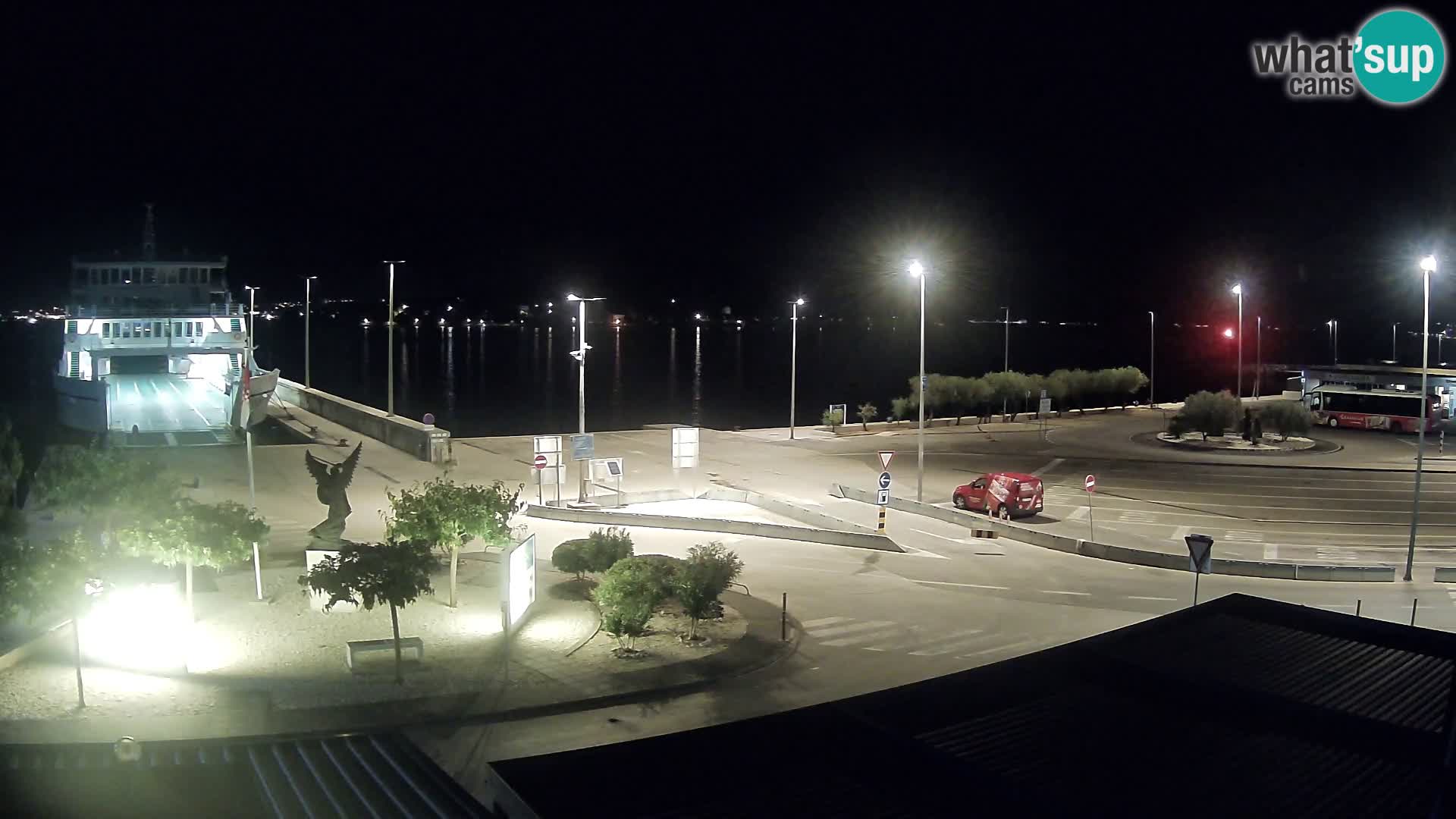 Webcam Ugljan – Preko Ferry to Zadar