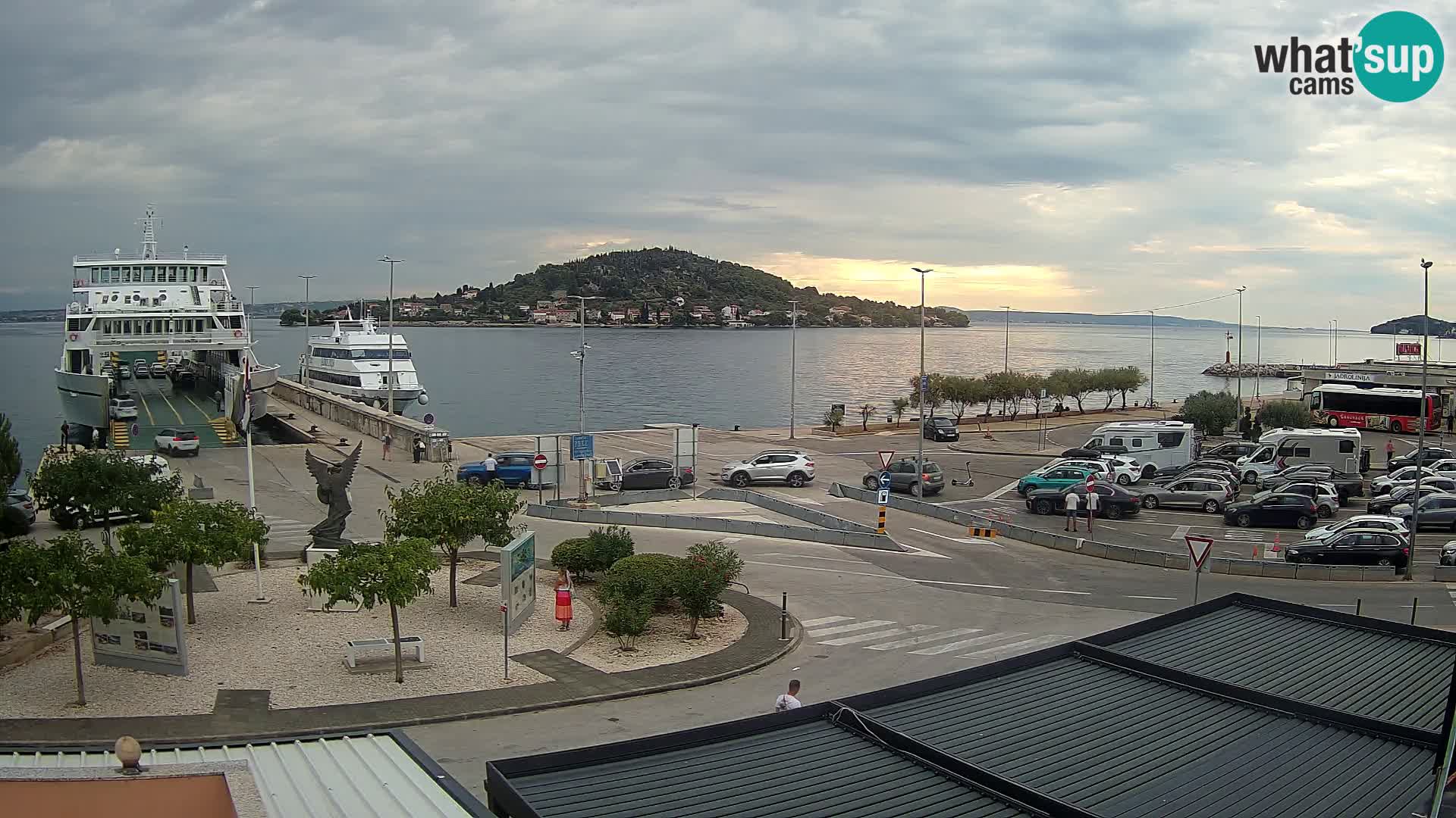 Cámara web UGLJAN – Transportar de Preko a Zadar