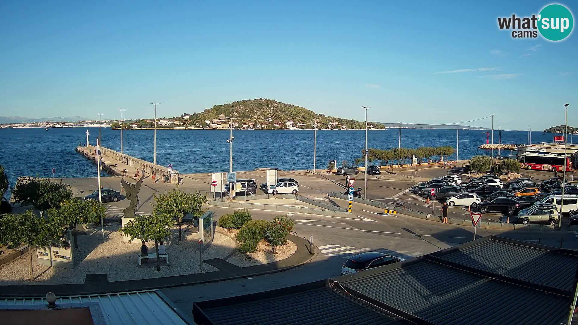 Webcam Ugljan – Preko Ferry to Zadar