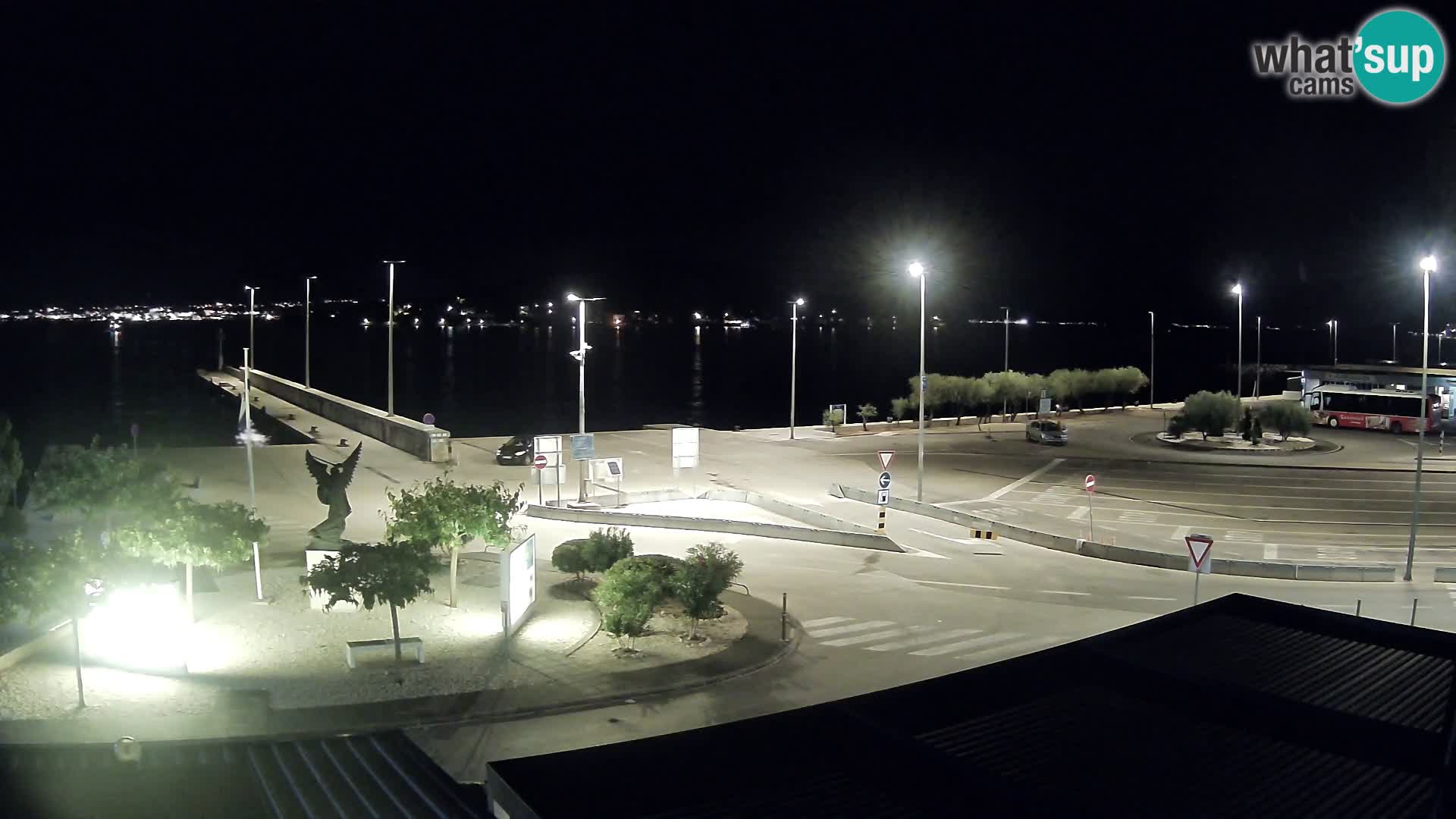 Spletna kamera Ugljan – trajekt Preko – Zadar