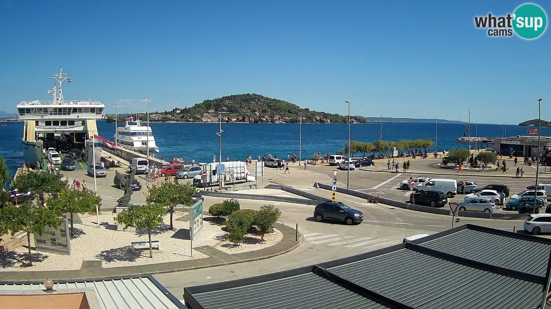 Web cam UGLJAN – Ferry de Preko à Zadar