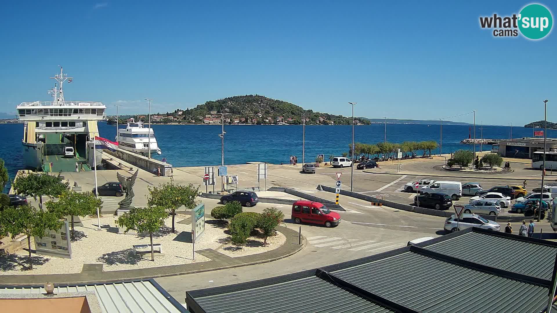 UGLJAN Webcam – Preko-Fähre nach Zadar