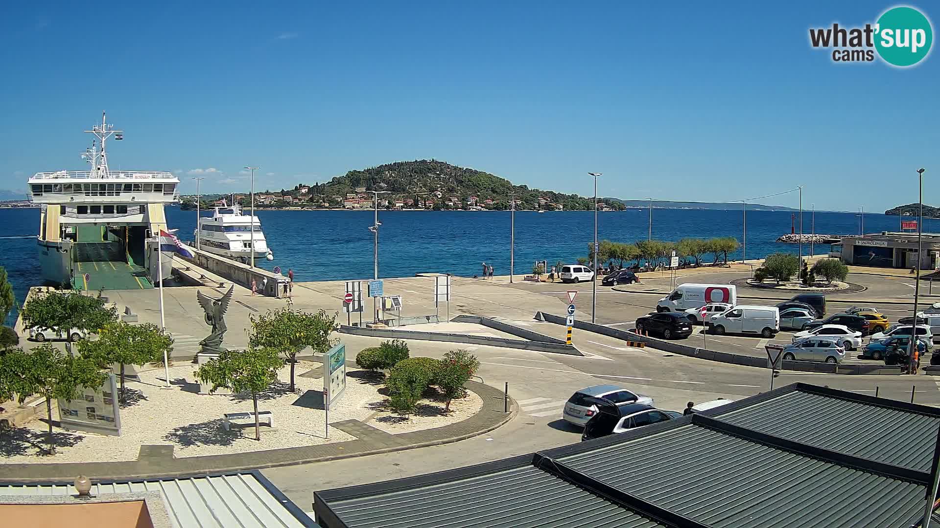 UGLJAN Webcam – Preko-Fähre nach Zadar