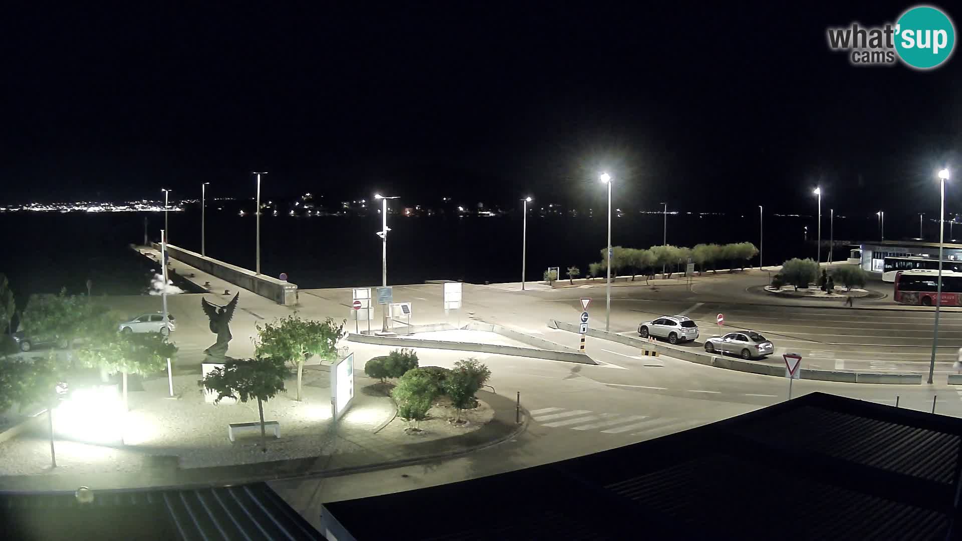 Spletna kamera Ugljan – trajekt Preko – Zadar