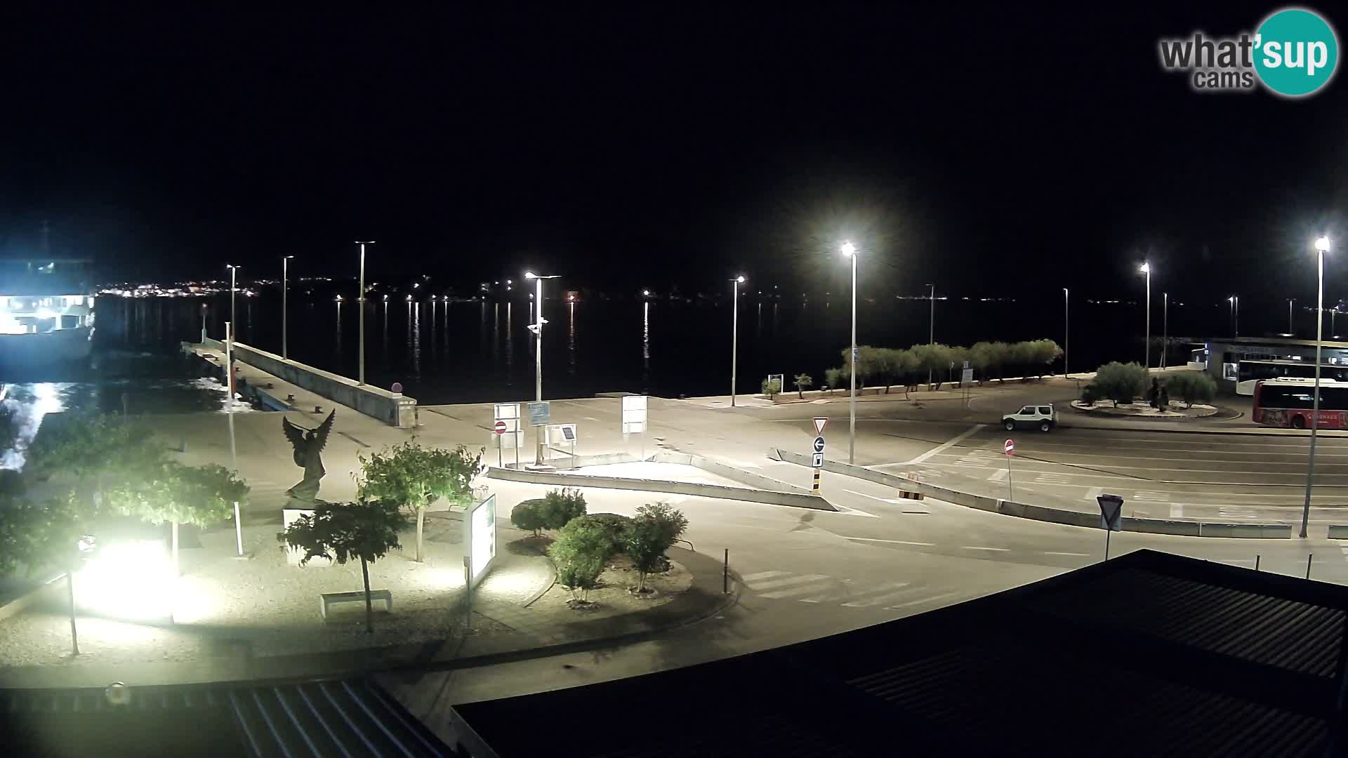 Spletna kamera Ugljan – trajekt Preko – Zadar