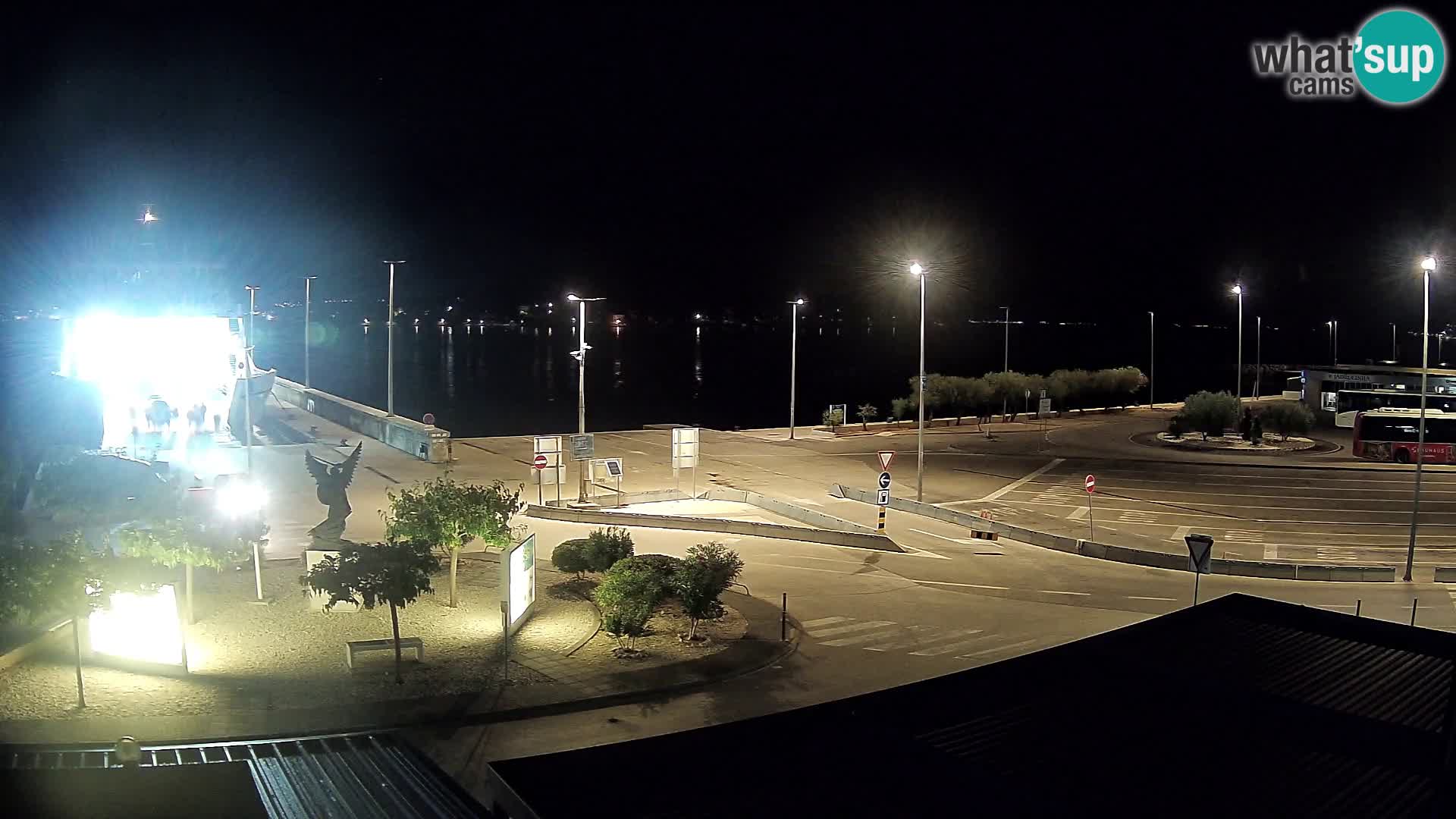 Spletna kamera Ugljan – trajekt Preko – Zadar