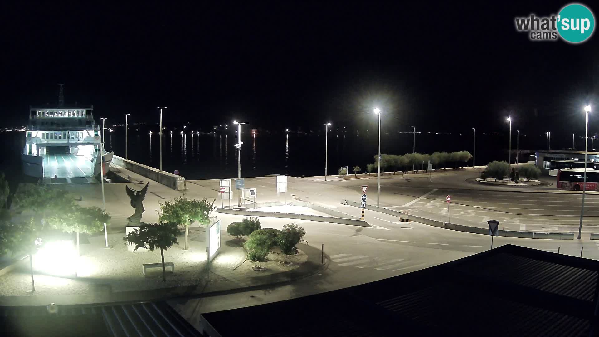 Spletna kamera Ugljan – trajekt Preko – Zadar