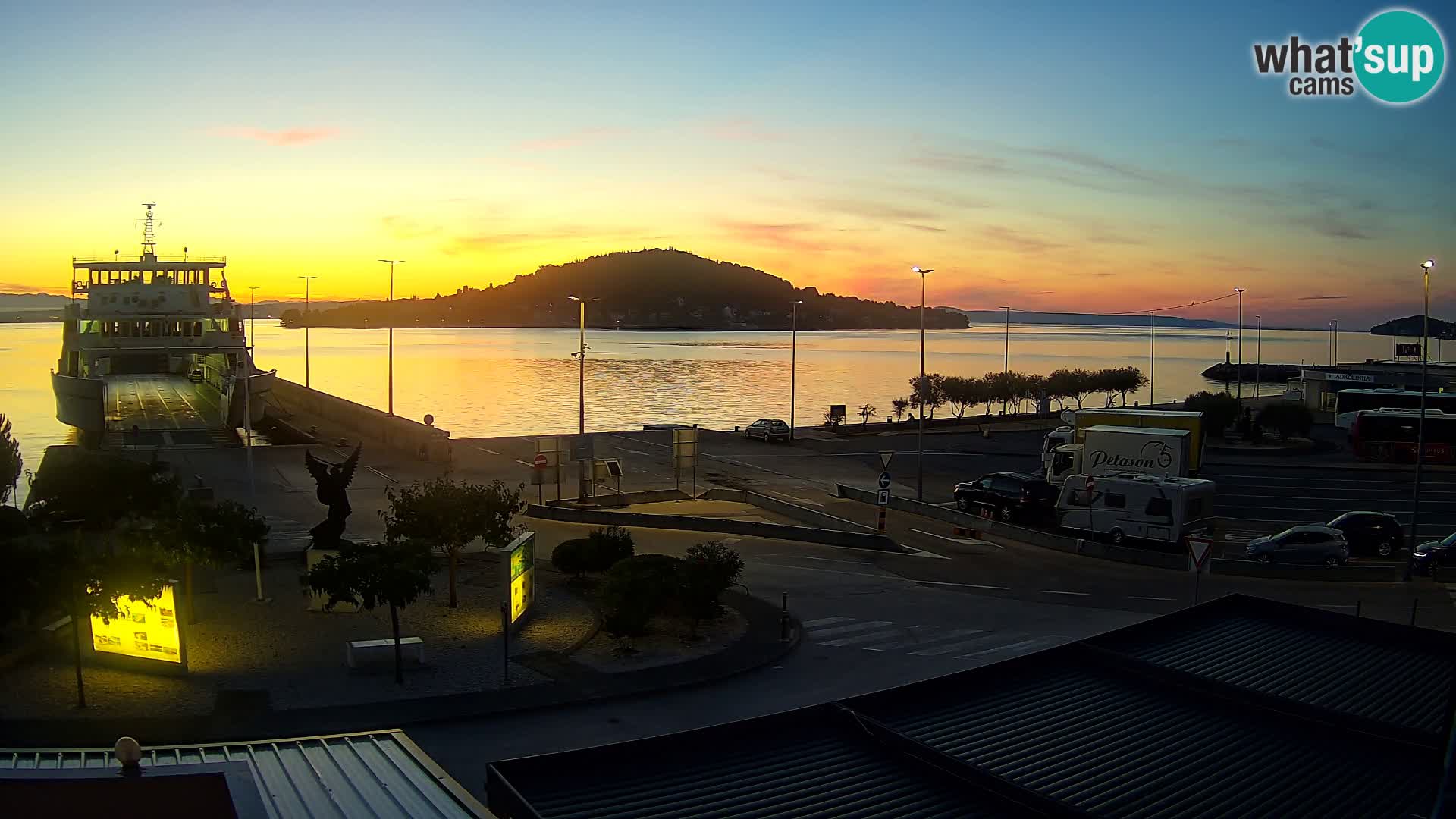 UGLJAN Webcam – Preko-Fähre nach Zadar