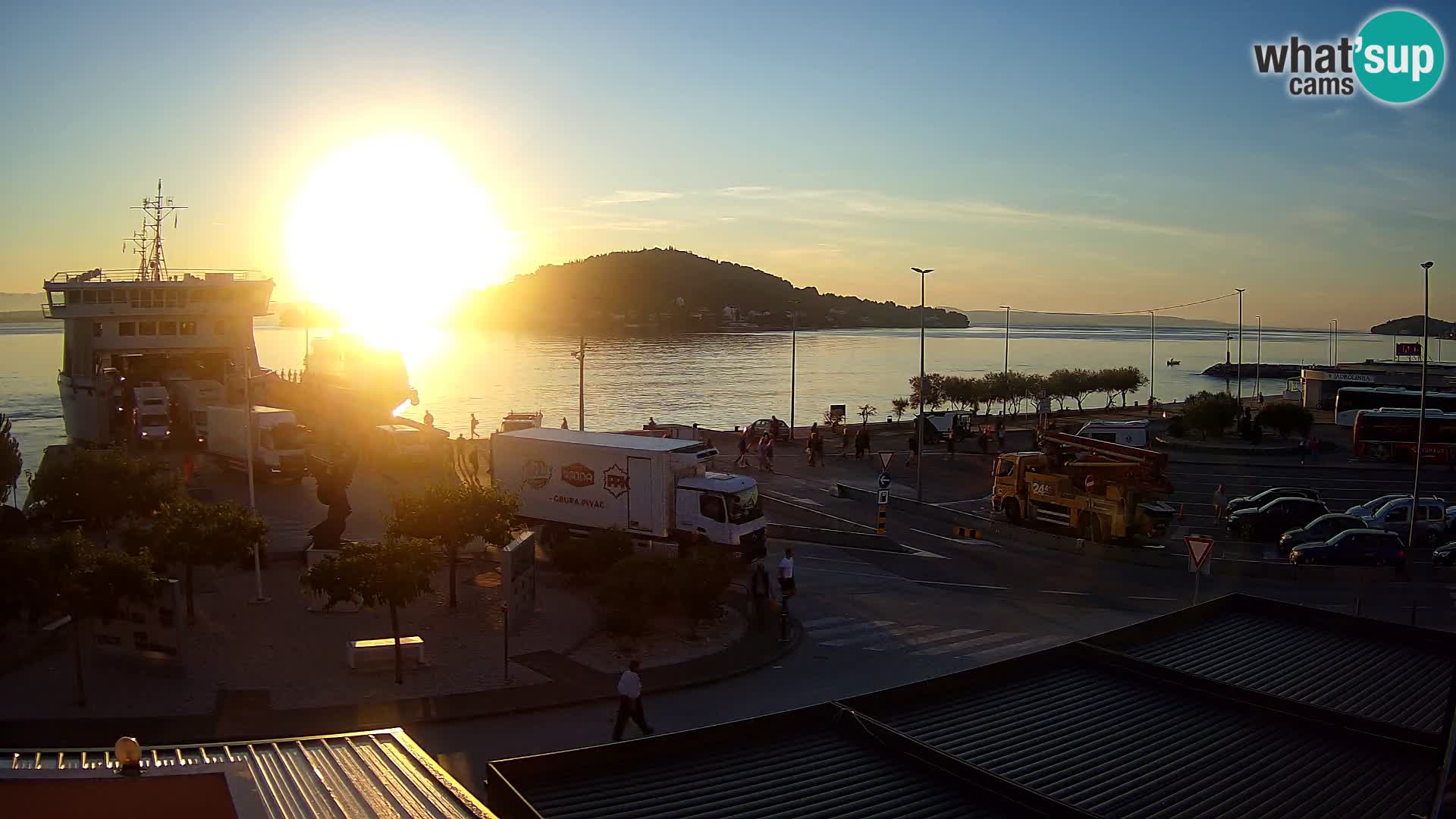 Web cam UGLJAN – Ferry de Preko à Zadar