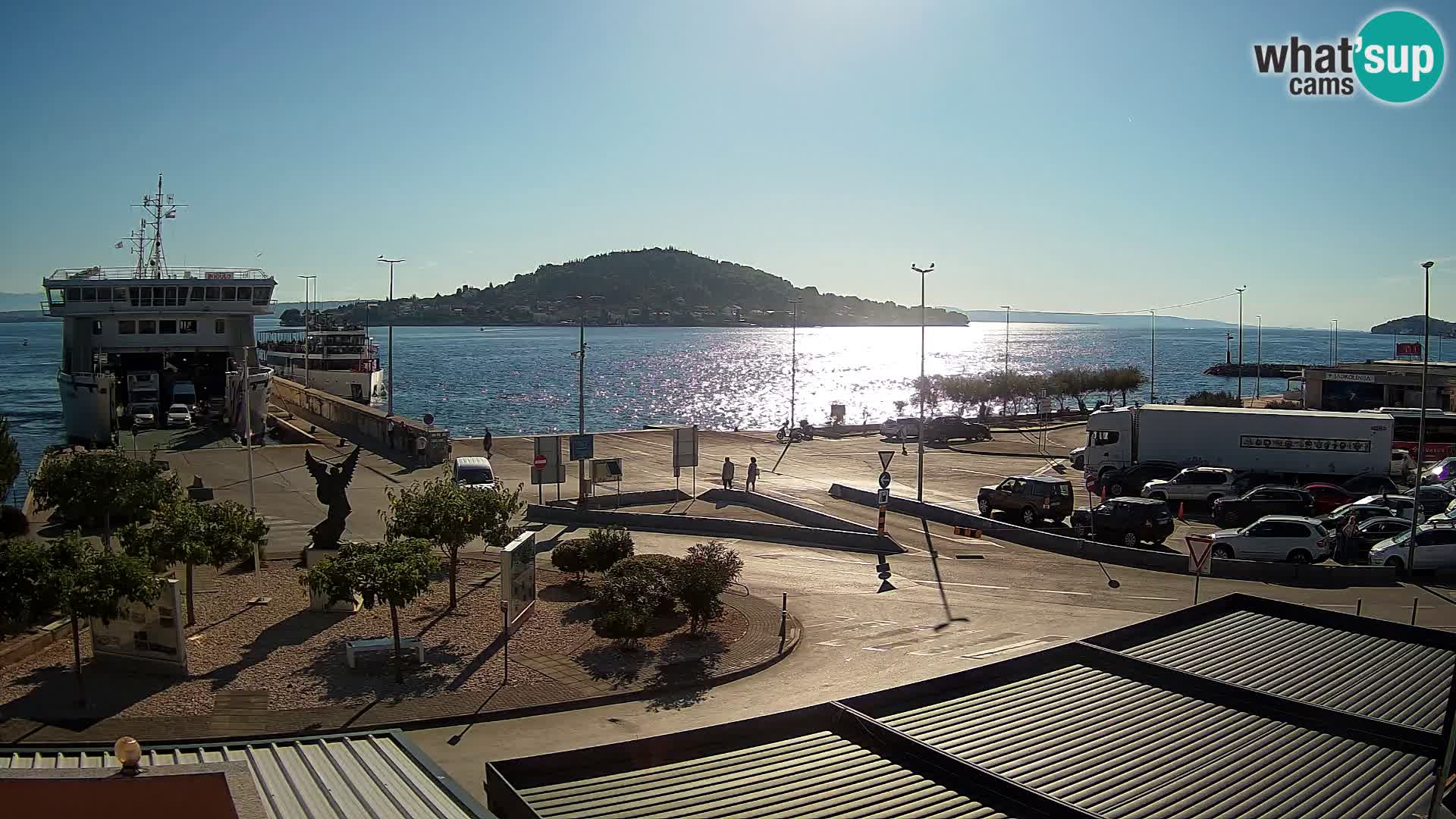 UGLJAN Webcam – Preko-Fähre nach Zadar