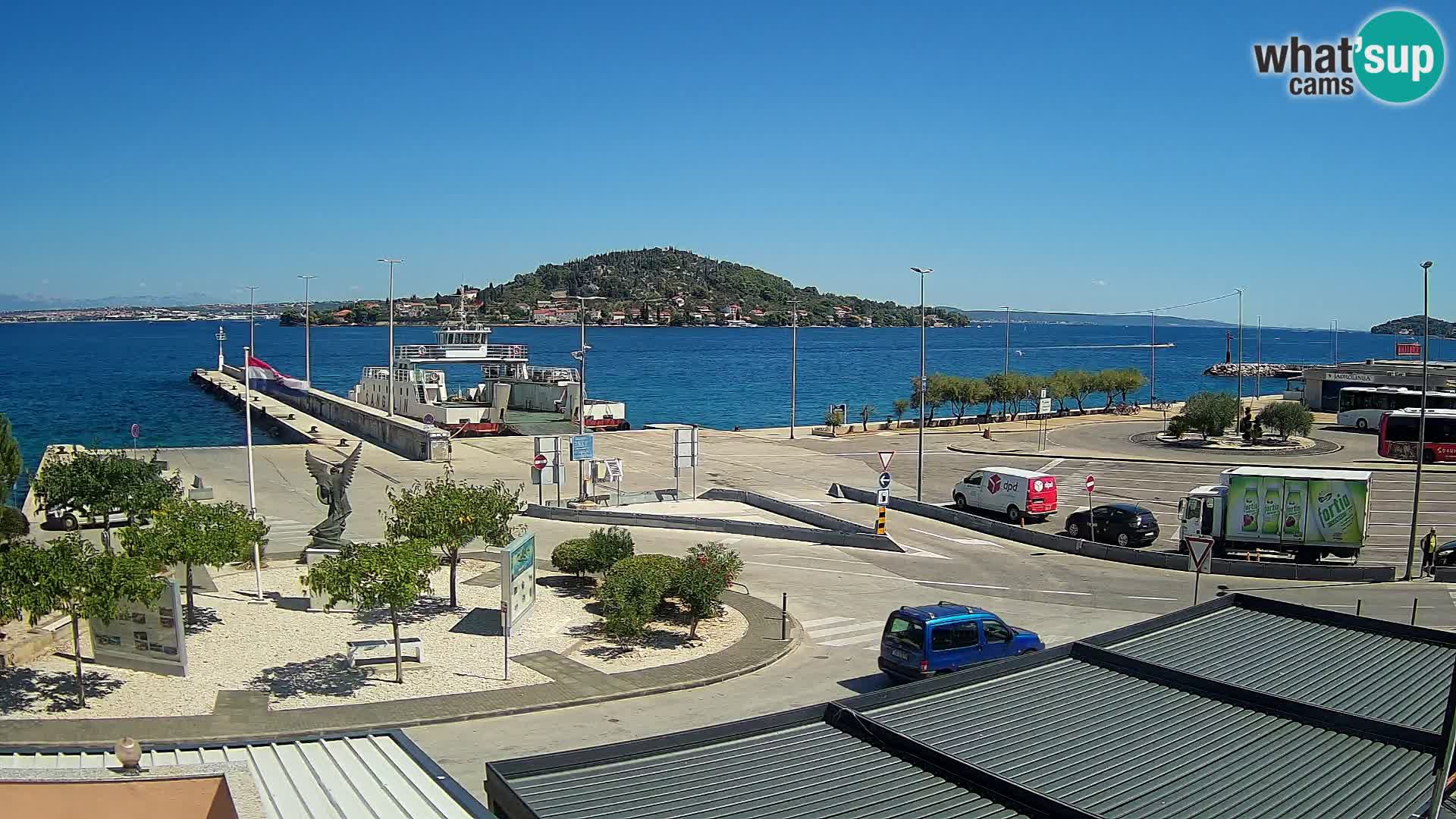 UGLJAN Webcam – Preko-Fähre nach Zadar