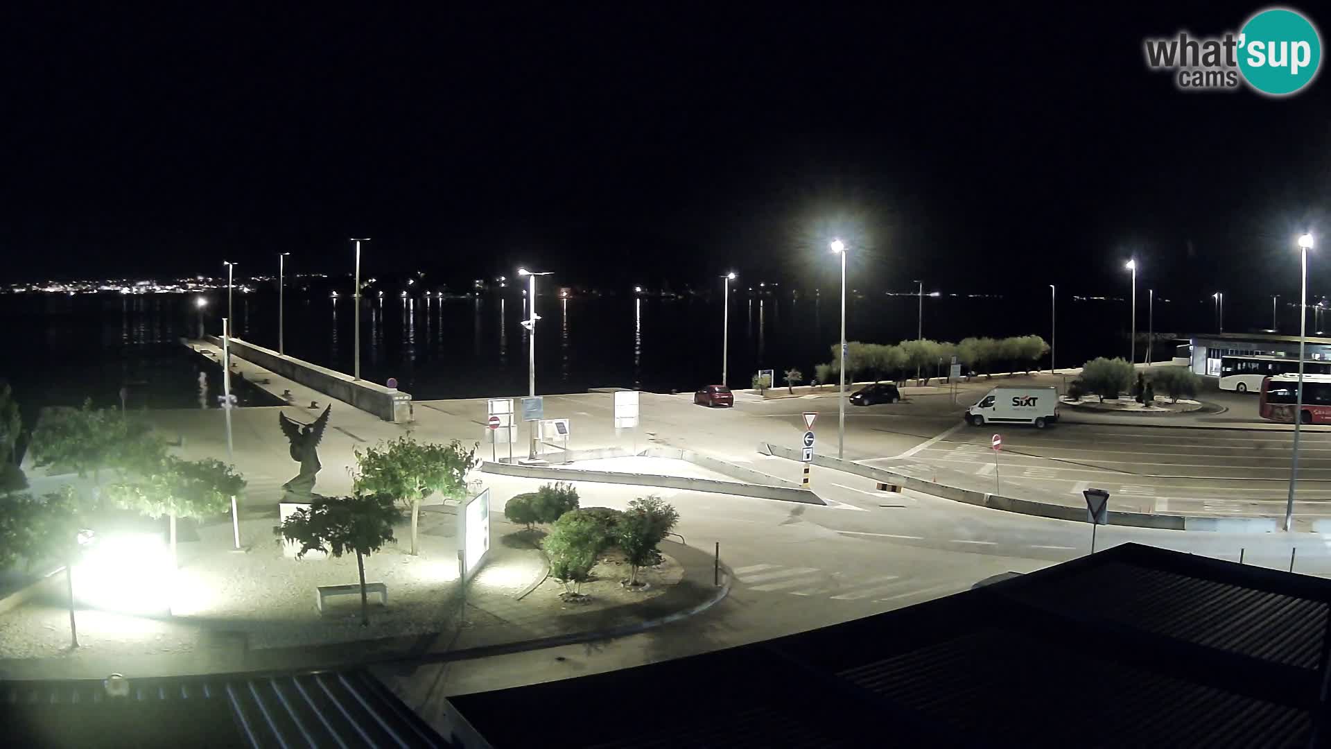 Webcam Ugljan – Preko Ferry to Zadar