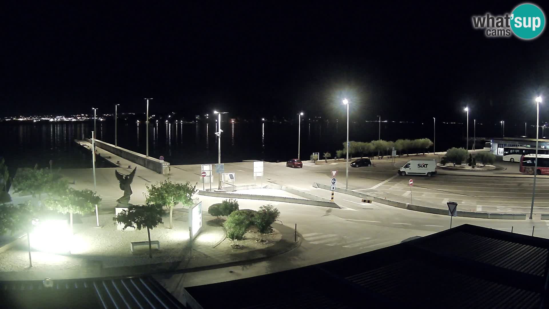 Spletna kamera Ugljan – trajekt Preko – Zadar