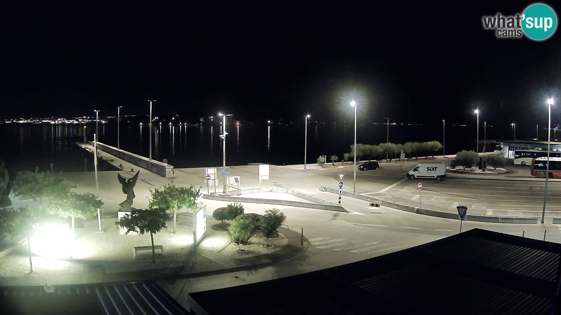 Webcam Ugliano – terminal traghetto da Preko a Zara