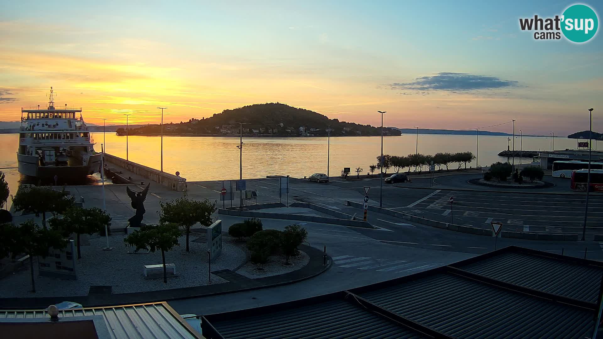 Cámara web UGLJAN – Transportar de Preko a Zadar
