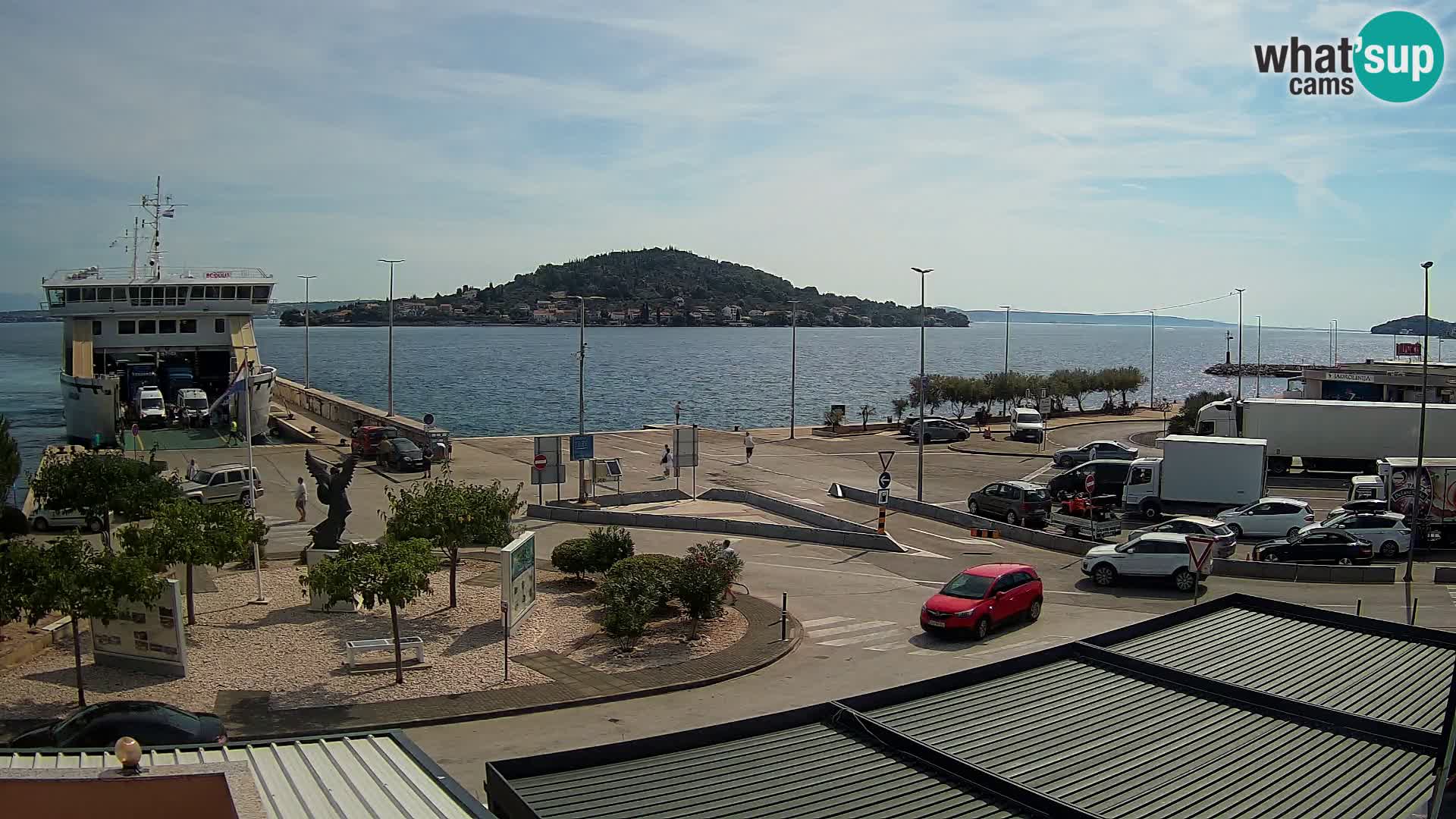 Web cam UGLJAN – Ferry de Preko à Zadar