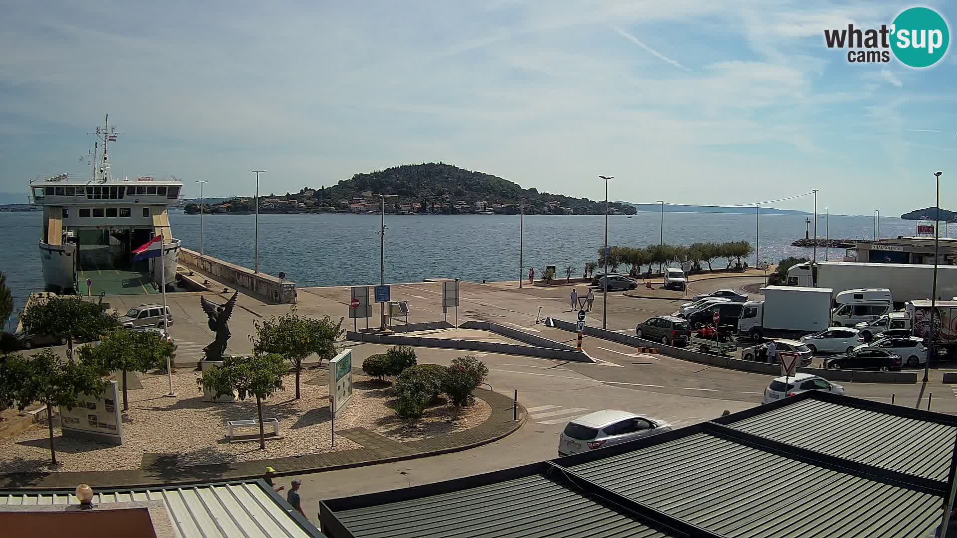 Cámara web UGLJAN – Transportar de Preko a Zadar