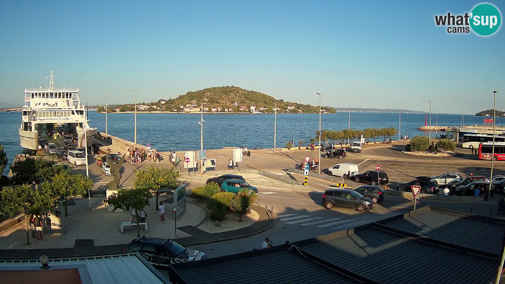 Web cam UGLJAN – Ferry de Preko à Zadar