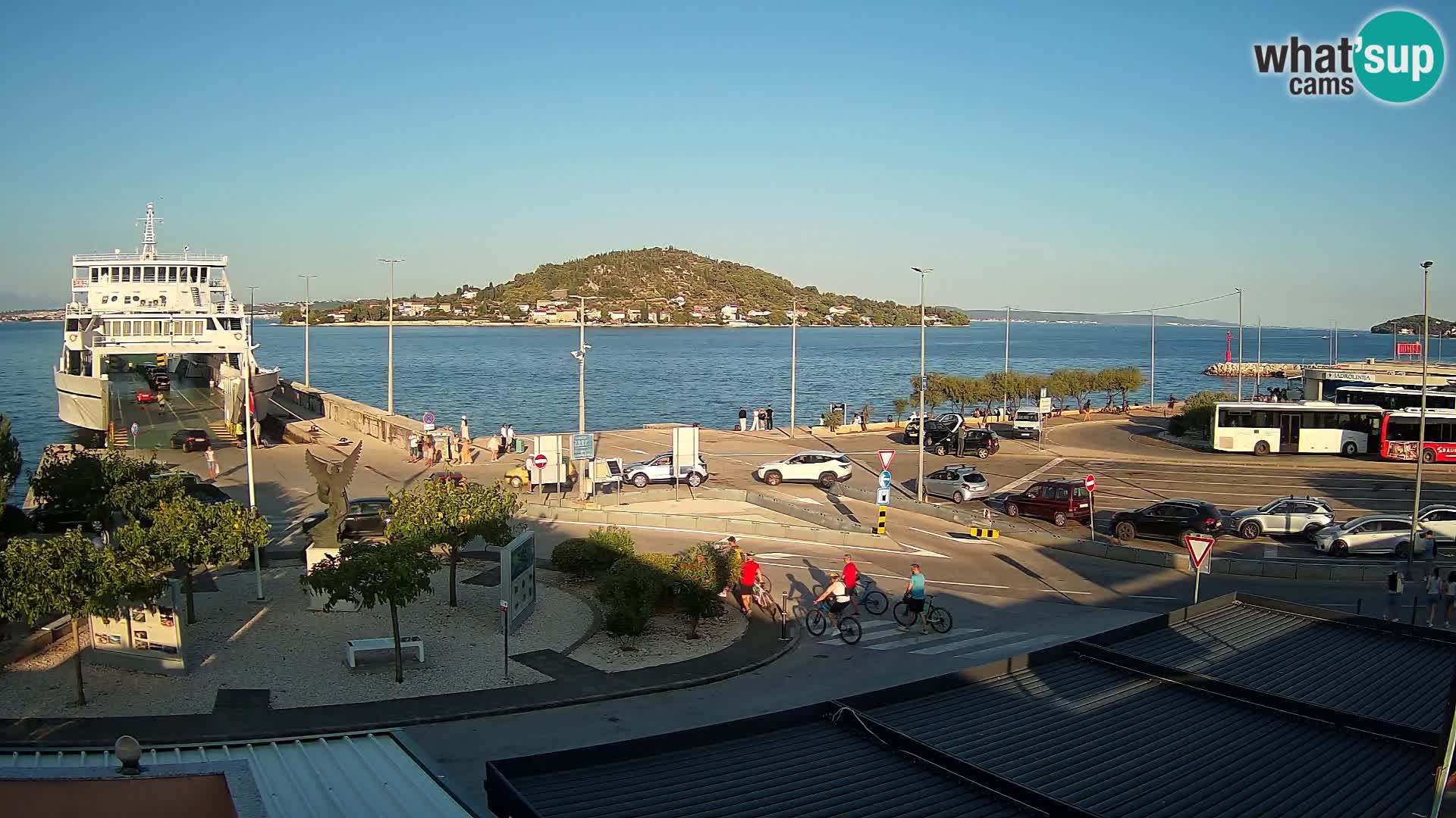 Web cam UGLJAN – Ferry de Preko à Zadar