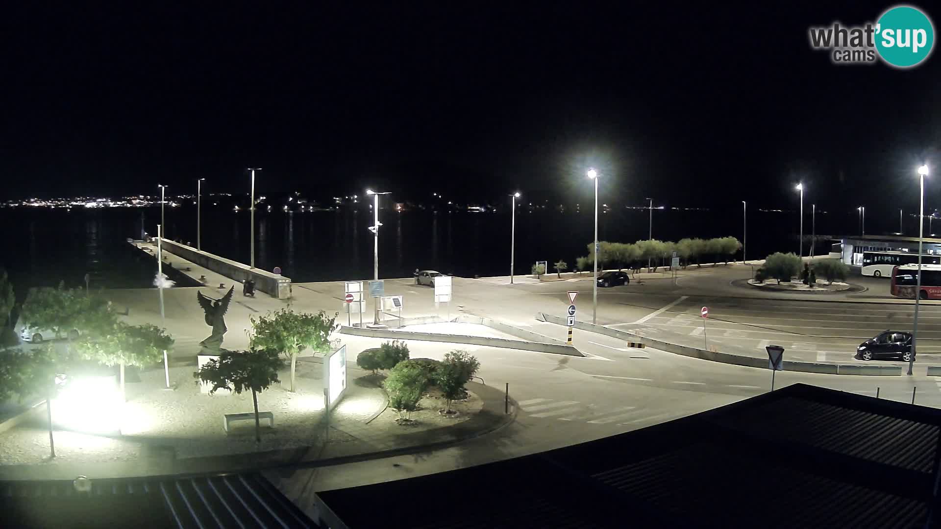Webcam Ugliano – terminal traghetto da Preko a Zara