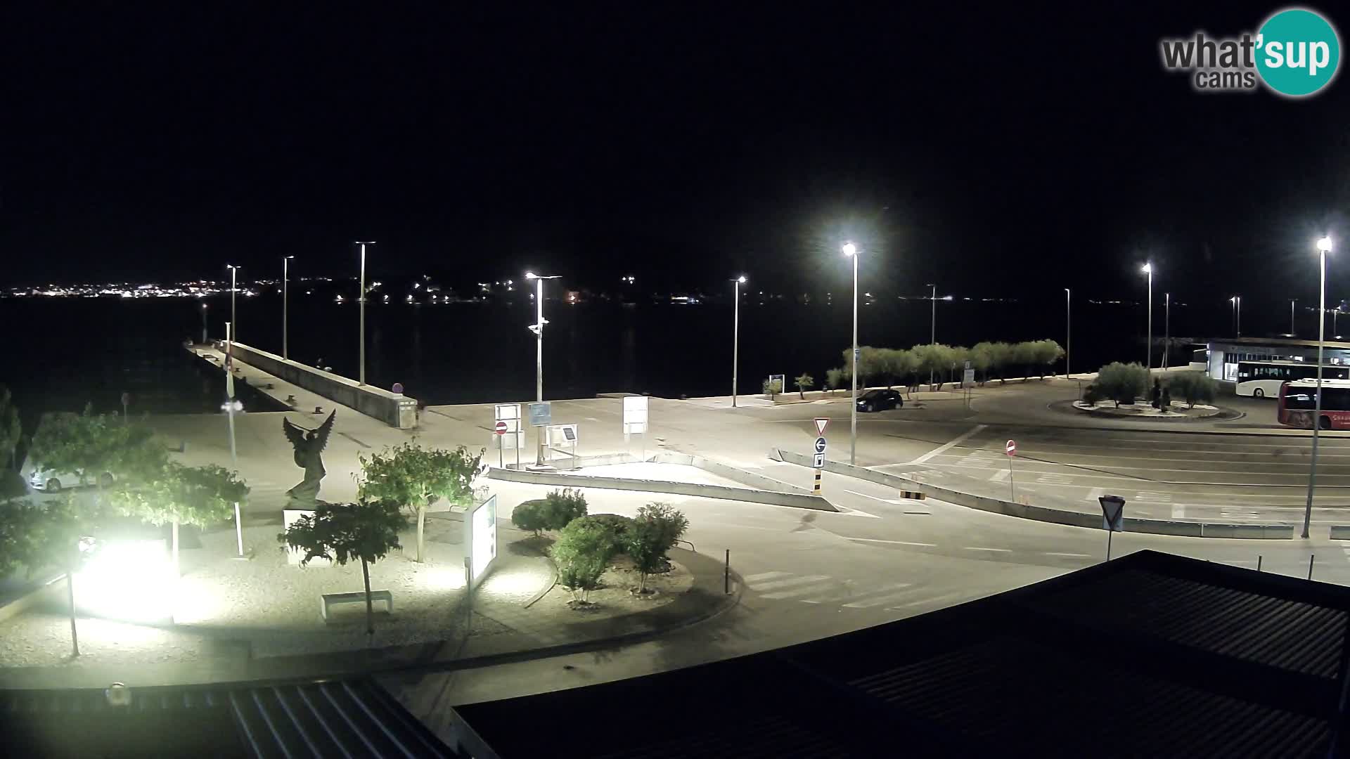 Web kamera Ugljan – Preko trajekt za Zadar